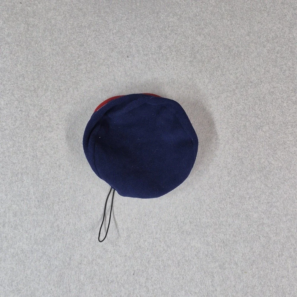 VINTAGE USA Olympic Team Men Beanie ONE SIZE Navy Roots Embroidered Logo
